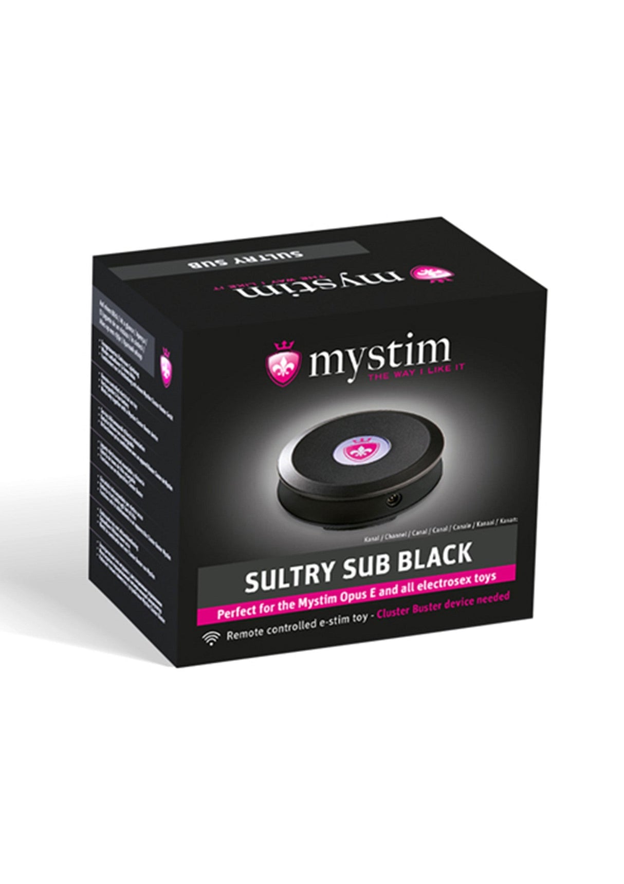 Mystim - Sultry Subs Receiver Channel 3 គ្រឿងលេង eStim