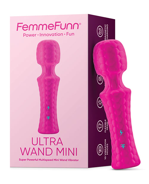 Femme Funn - Ultra ឧបករណ៍ម៉ាស្សាវ៉ាន់ដ៍មីនី (ពណ៌រូស)