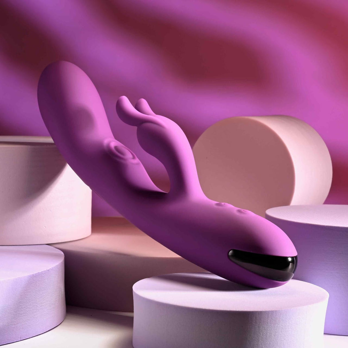 Playboy - ម៉ាស៊ីនវៃប្រាភសម្រាប់លេងរាងទន្រ្ទាប់ក្បាលកំប្រុក មានសាកថ្មឡើងវិញ (ពណ៌ស្វាយ)
