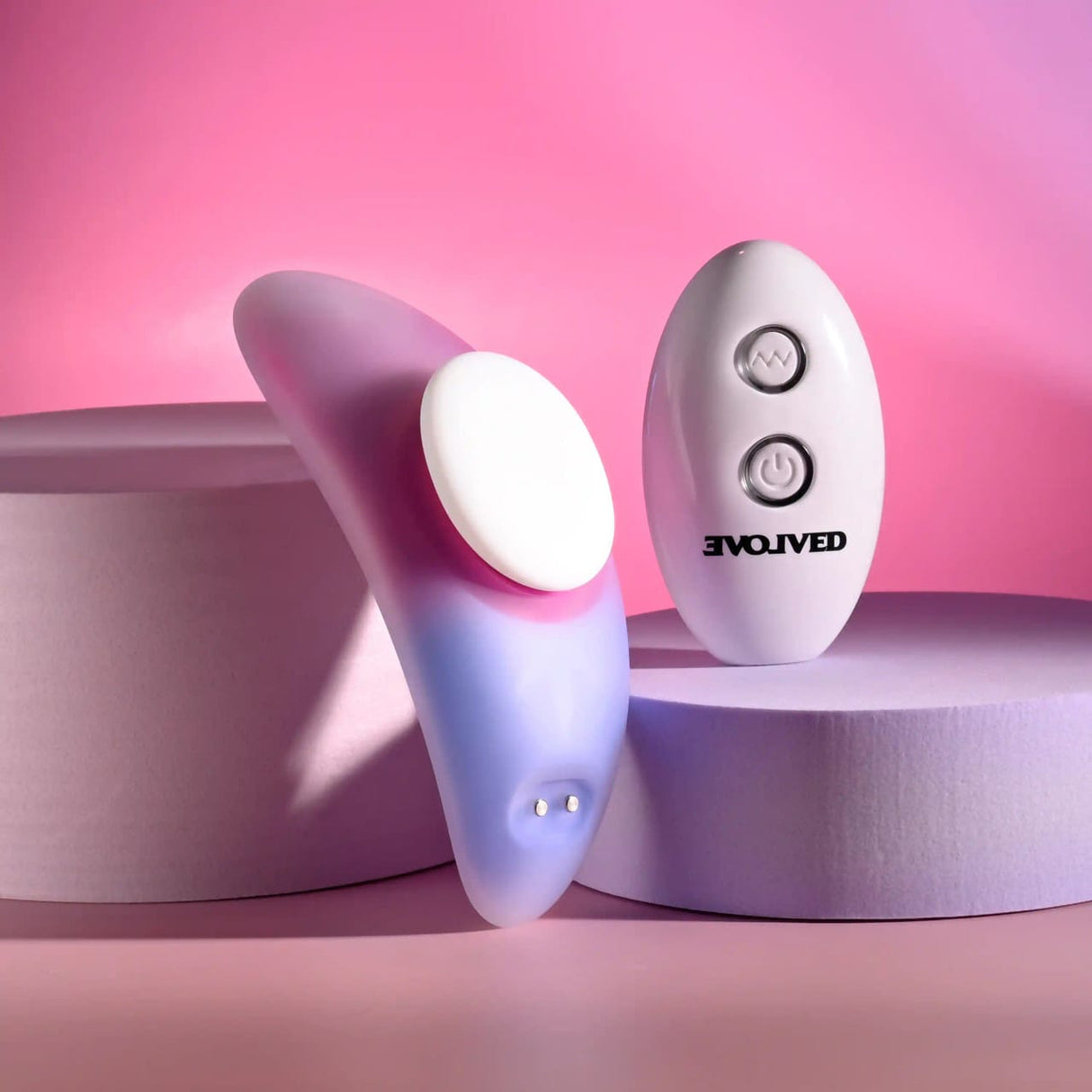 Evolved - Paradise Panty Remote-Controlled Wearable Vibrator (White) EV1211 CherryAffairs