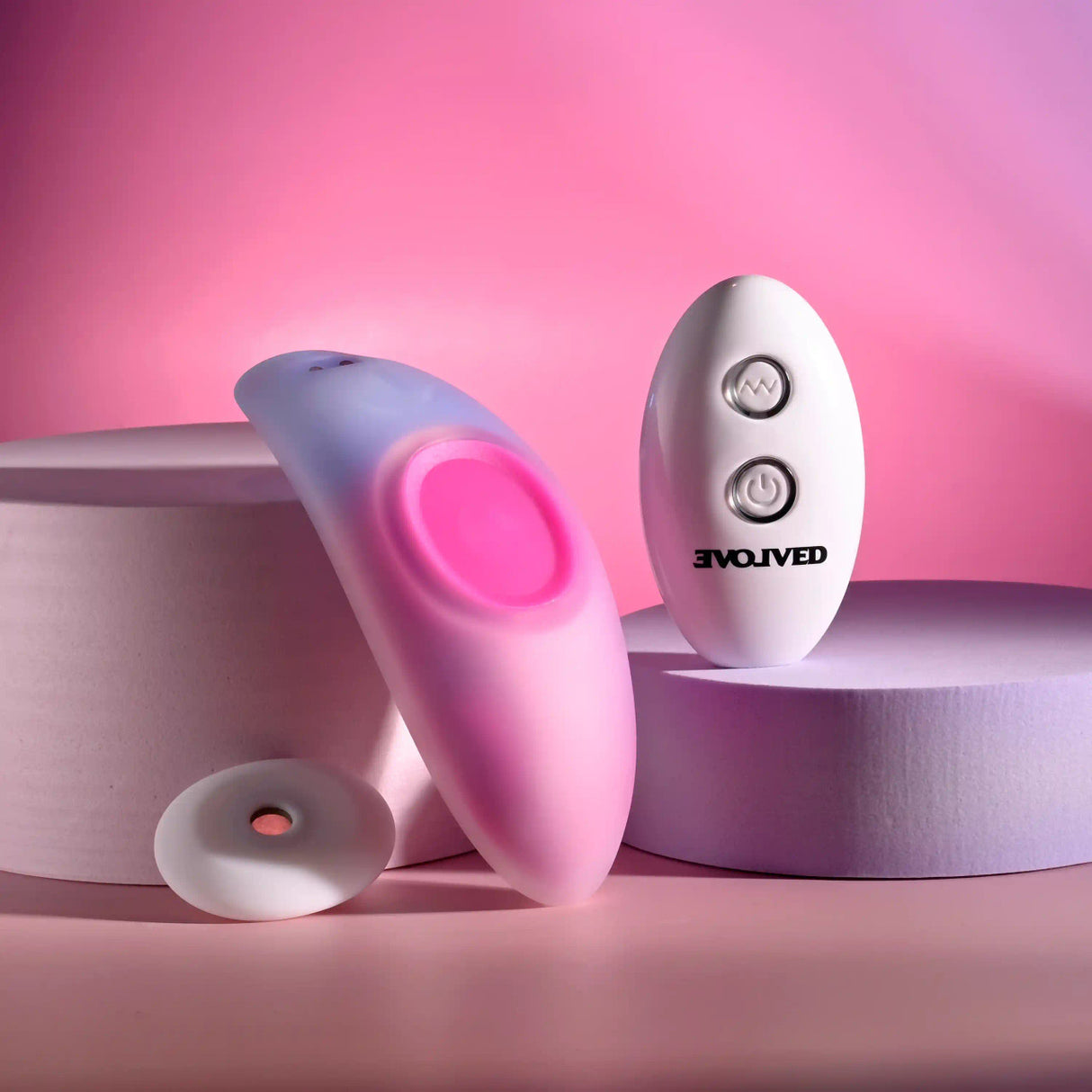 Evolved - Paradise Panty Remote-Controlled Wearable Vibrator (White) EV1211 CherryAffairs