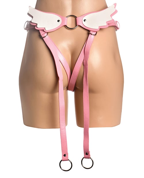 XR Brands - Majestic Solyra Strap-On Harness (Pink) XR1111 CherryAffairs