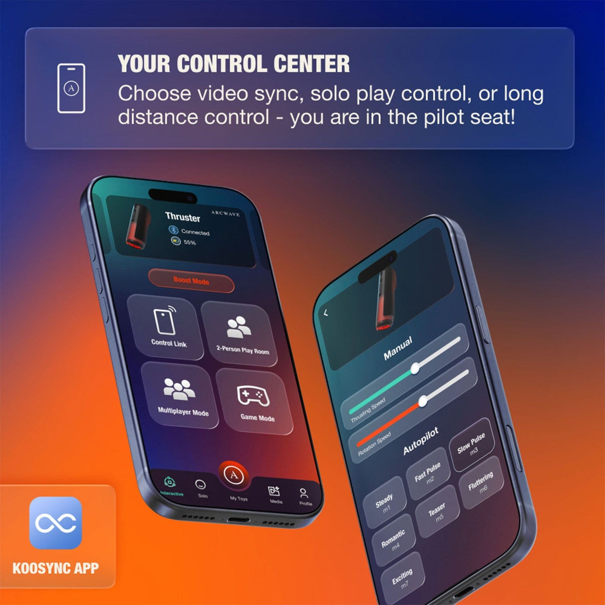 Arcwave - Thruster App Controlled Thrusting and Rotating Stroker Masturbator AW1019 CherryAffairs