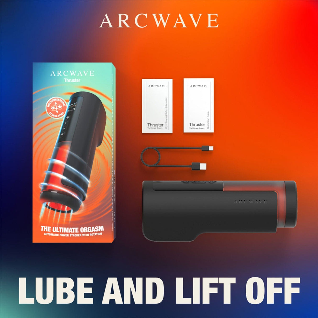 Arcwave - Thruster App Controlled Thrusting and Rotating Stroker Masturbator AW1019 CherryAffairs