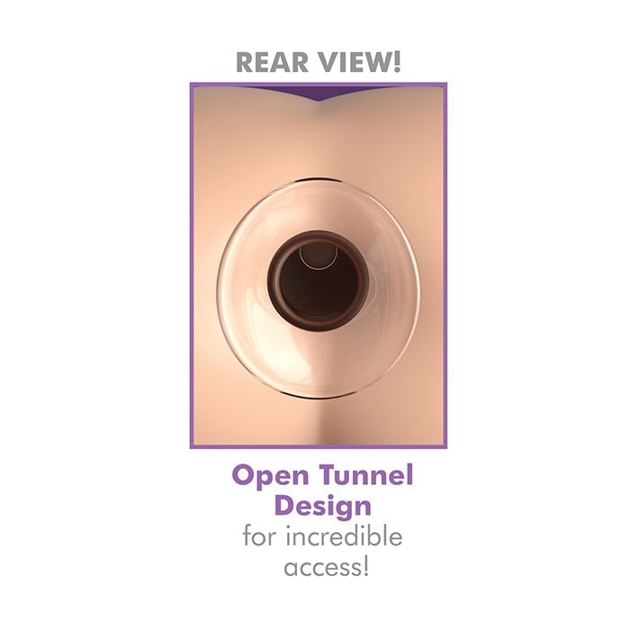 Pipedream - Anal Fantasy Elite Open-Ended Glass Anal Gaper (Clear) PD2071 CherryAffairs