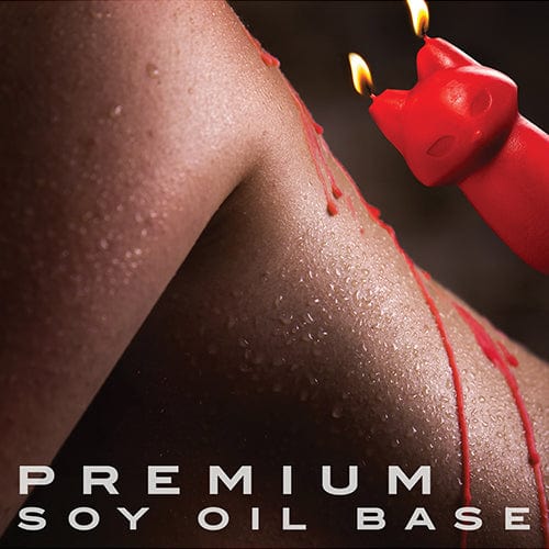 Blush Novelties - Temptasia Fox Drip Massage Candle (Red) Massage Candle