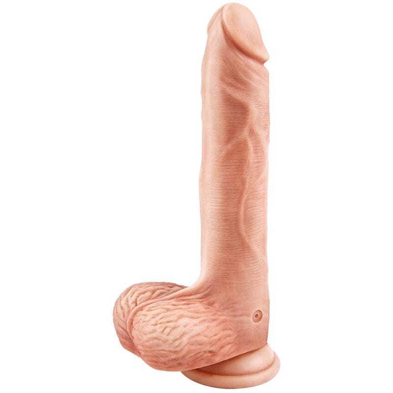 Erocome - Aquila Heating Rotating Vibrating Realistic Dildo (Beige) Realistic Dildo with suction cup (Vibration) Rechargeable