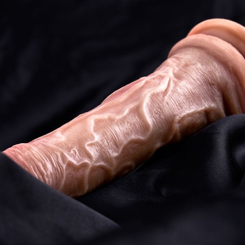 Erocome - Hydrae Thrusting Vibrating Realistic Dildo (Brown) Realistic Dildo with suction cup (Vibration) Rechargeable