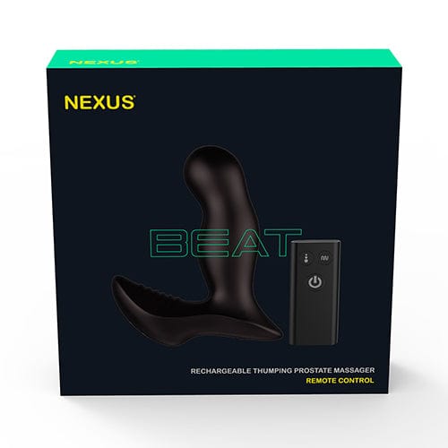 Nexus - ម៉ាស្ស័រក្រពេញប្រូស្តាតបញ្ជាពីចម្ងាយ ប៊ីត ថាំពីង (ពណ៌ខ្មៅ)