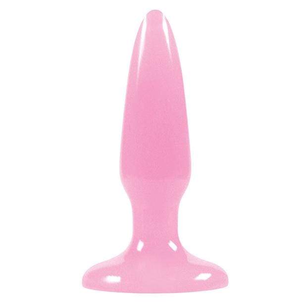 NS Novelties - Firefly Glow In The Dark Pleasure Anal Plug Pink 657447095177 Anal Plug (Non Vibration)