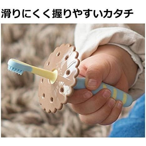 Richell - T.L.I Try Baby Toothbrush Set for Back Teeth (4 Pieces) Baby Toothbrush