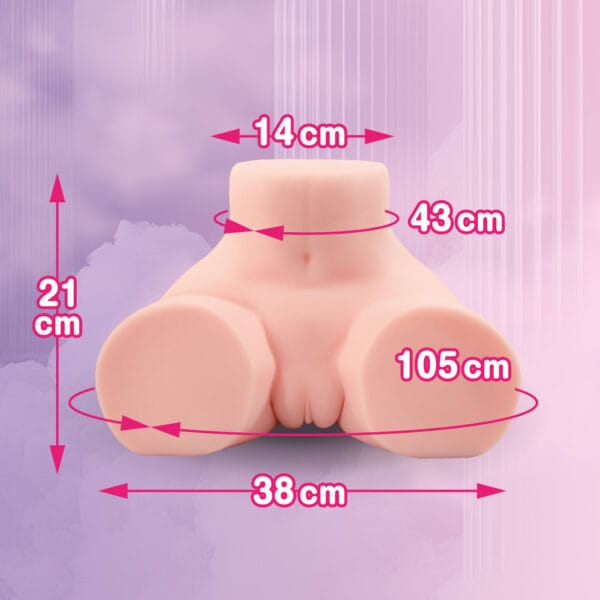 Seiraku Toys - Cherry Hyper Realistic 3D Torso Masturbator (Beige) SRT1016 CherryAffairs
