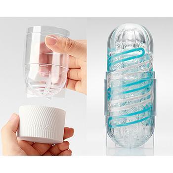 Tenga - Spinner Series Soft Stroker Masturbator CherryAffairs