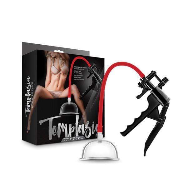 Blush Novelties - Temptasia Advanced Pussy Pump System (Black) Clitoral Pump (Non Vibration)