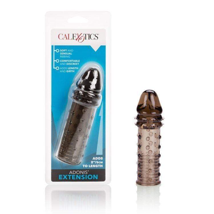 California Exotics - Adonis Penis Extension 2" Black 716770059253 Cock Sleeves (Non Vibration)