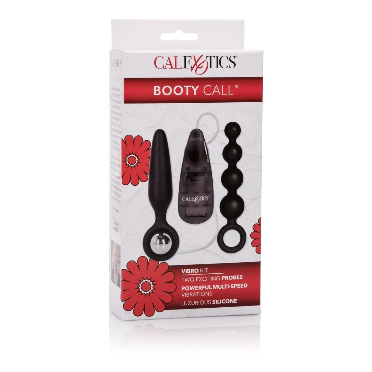 California Exotics - Booty Call Prostate Massager Vibro Kit Prostate Massager (Vibration) Non Rechargeable