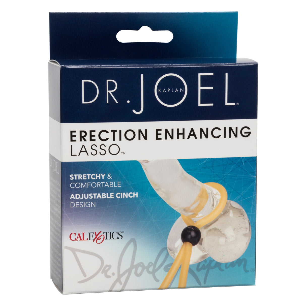 California Exotics - Dr Joel Kaplan Erection Enhancing Lasso Cock Ring (Ivory) CE1944 CherryAffairs