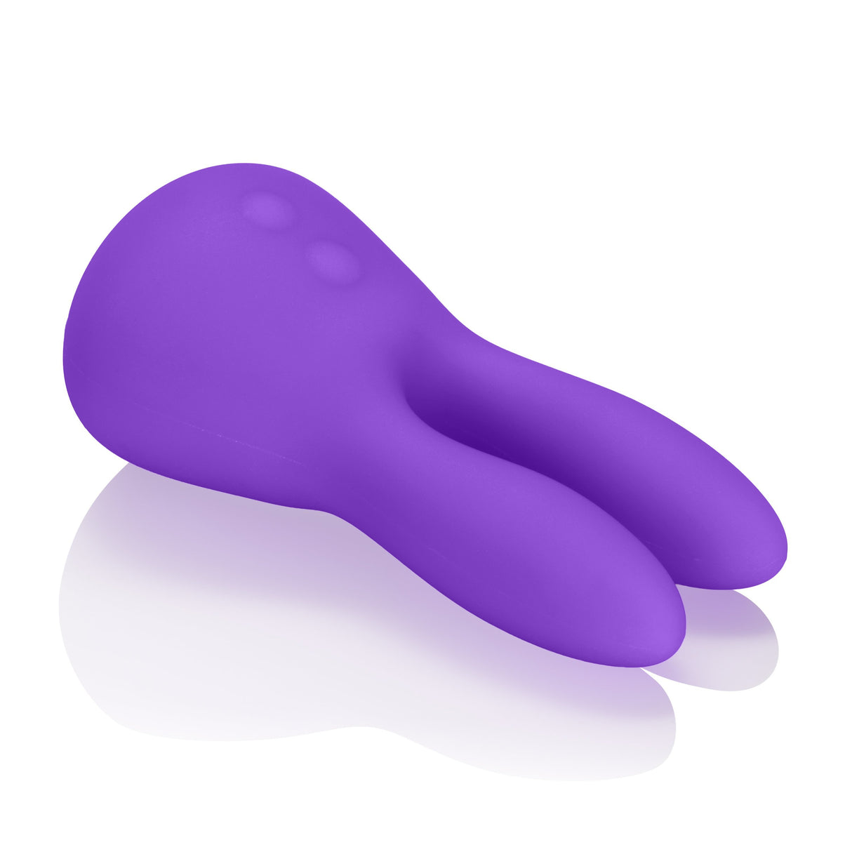 California Exotics - Mini Marvels Silicone Marvelous Bunny Clit Massager (Purple) CE1506 CherryAffairs