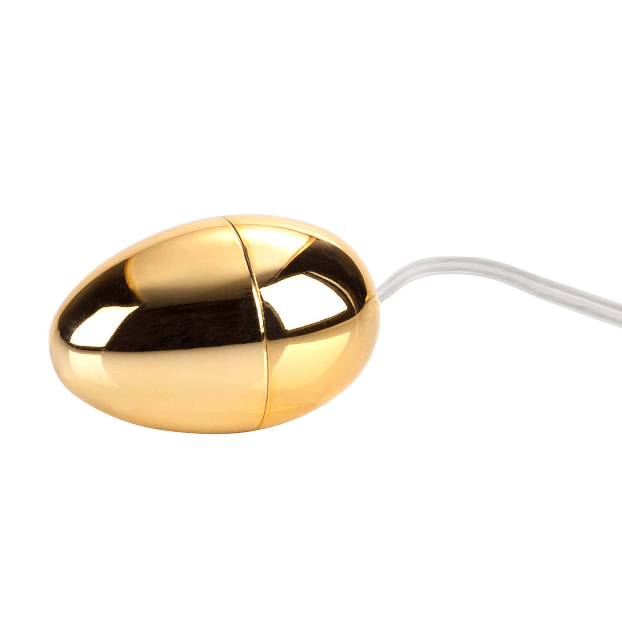 California Exotics - Pocket Exotics Vibrating Gold Egg Massager with Remote (Gold) Wired Remote Control Egg (Vibration) Non Rechargeable