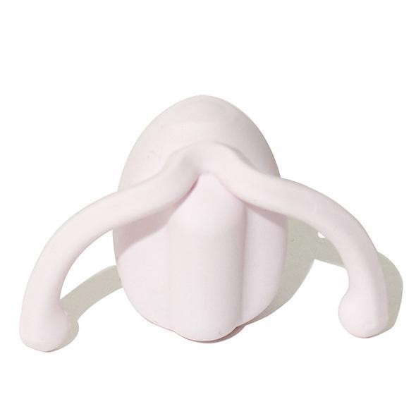 Dame Products - EVA II Hands-Free Couple's Vibrator (Quartz) - CherryAffairs.sg