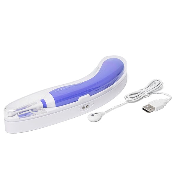 Lovense - Hyphy App-Controlled Dual End Vibrator (Purple) Clit Massager (Vibration) Rechargeable