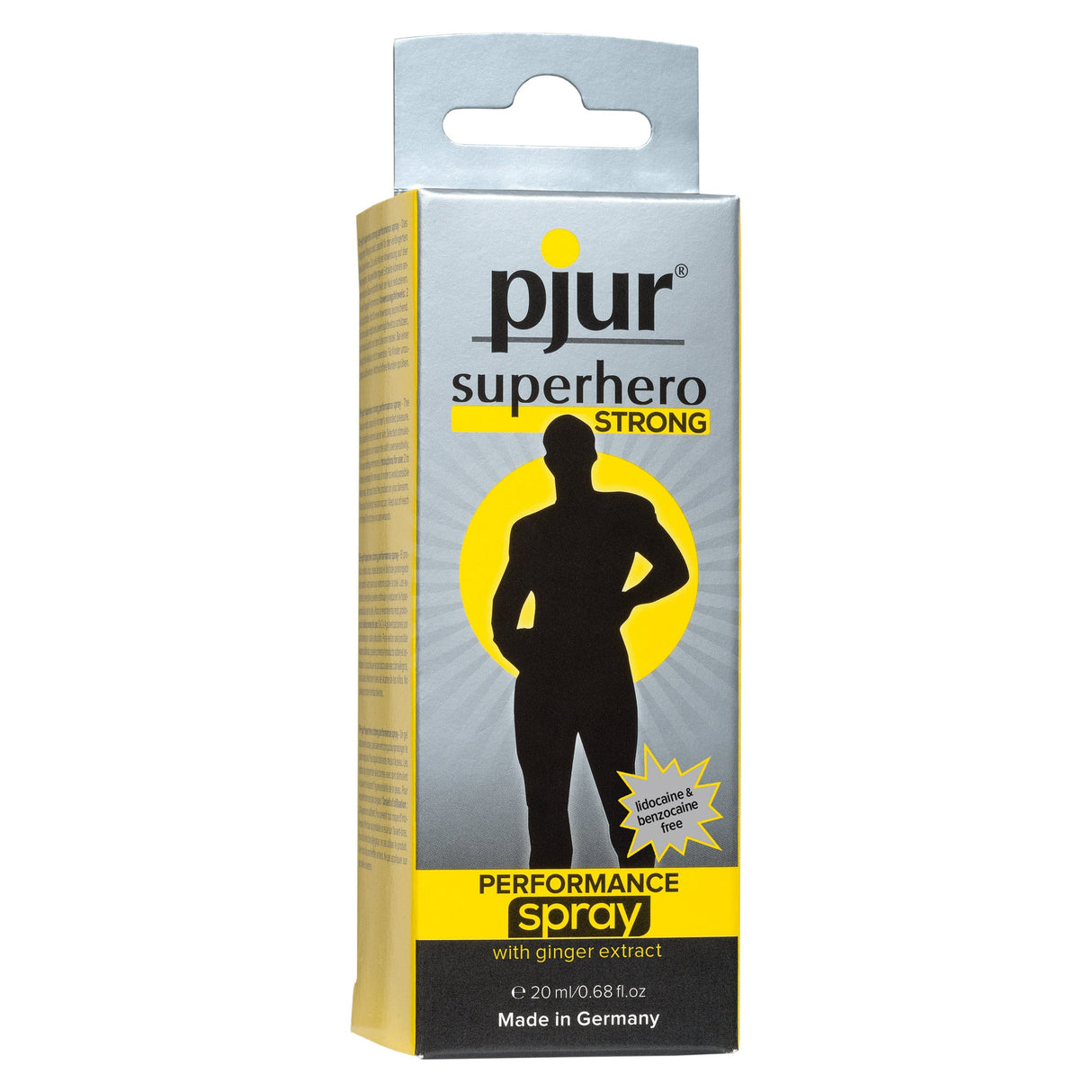 Pjur - Superhero Strong Performance Delayer Spray 20ml PJ1067 CherryAffairs