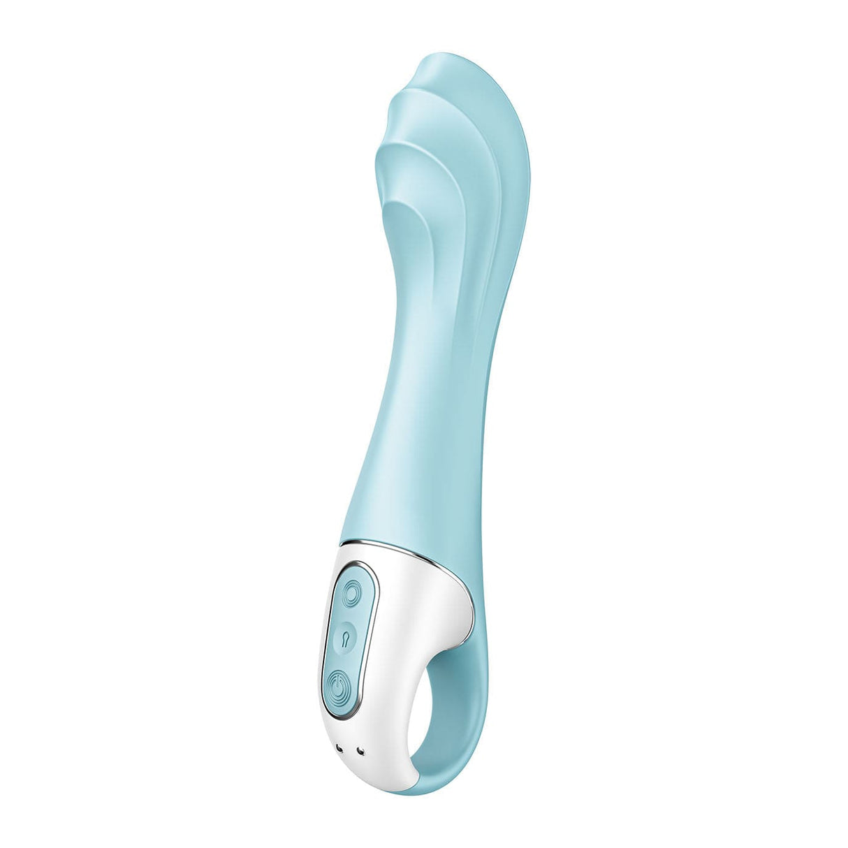 Satisfyer - Air Pump App-Controlled G Spot Vibrator 5 (Blue) G Spot Dildo (Vibration) Rechargeable