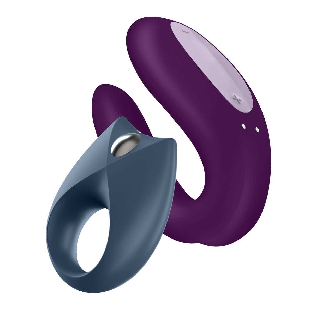 Satisfyer - Partner Box 2 App-Controlled Royal One and Double Joy Couple Set (Multi Colour) Couple's Massager (Vibration) Rechargeable