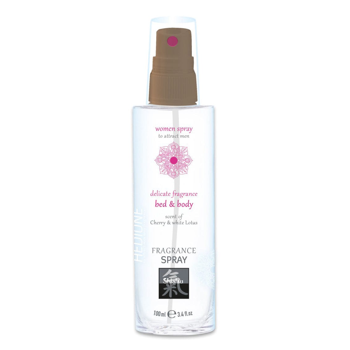 Shiatsu - Hedione Pheromone Spray Bed and Body For Her Cherry White Lotus 100ml Pheromones