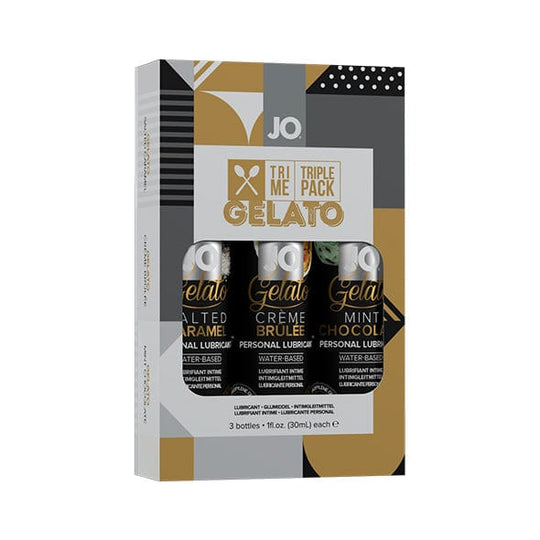 System Jo - ទ្រី មី កញ្ចប់បី ទឹករំអិលរសជាតិជេលាតូ