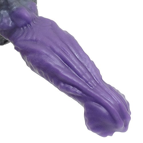 Tomax - Origin Regular Silicone Dildo (Purple) Non Realistic Dildo w/o suction cup (Non Vibration)