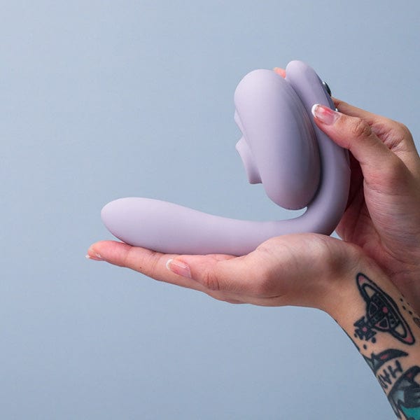 Tracy's Dog - Clitoral Sucking Vibrator OG Flow (Violet) Clit Massager (Vibration) Rechargeable