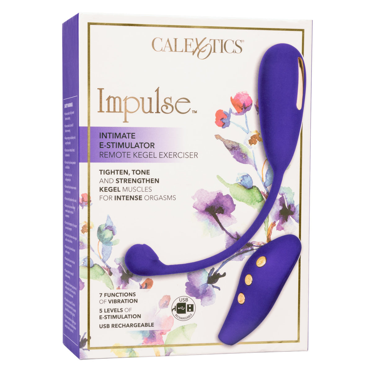 CalExotics - Impulse Remote Kegel eStim ឧបករណ៍ហាត់សាច់ដុំជាន់អាងត្រគាក