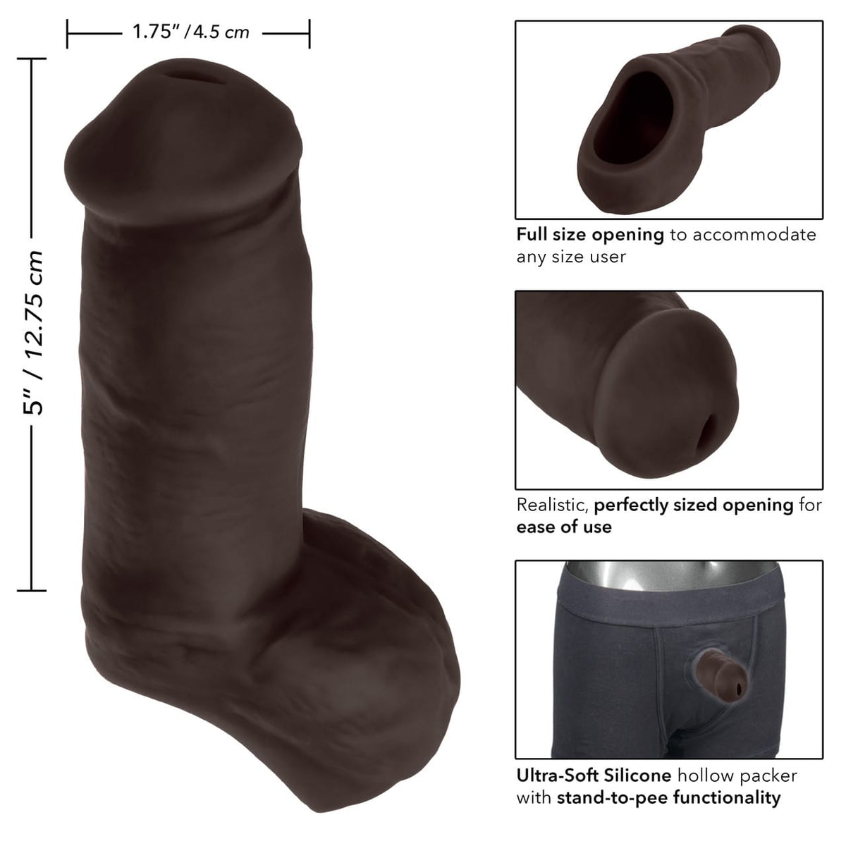 CalExotics - Packer Gear ស៊ីលីកូន Ultra-Soft STP Packer ៥ អ៊ីញ