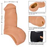 CalExotics - Packer Gear STP Packer ស៊ីលីកូន Ultra-Soft ប្រវែង 4 អ៊ីញ