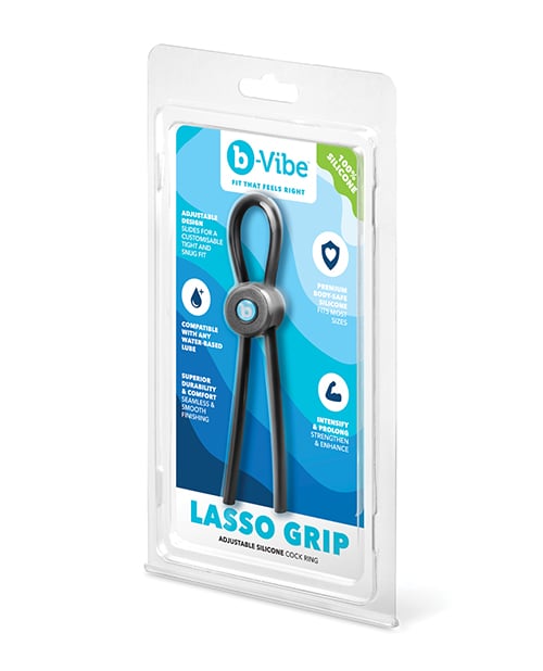 B-Vibe - Lasso Grip ចិញ្ចៀនស៊ីលីកូនរឹតលើអង្កាំបុរស ប្តូរបាន