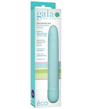 Blush Novelties - Gaia Biodegradable Vibrator - Blue