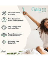 Blush Novelties - Gaia Biodegradable Vibrator - Blue