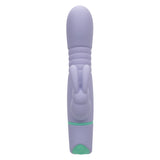 CalExotics - Love Bunny Thrusting Rabbit Vibrator (Purple) - Purple