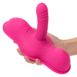 CalExotics - Triple Rider Remote-Control Wearable Couples Vibrator (Pink) - Pink