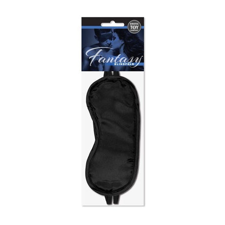 Erotic Toy Company - Satin Fantasy Sensory Blindfold (Black) - Black