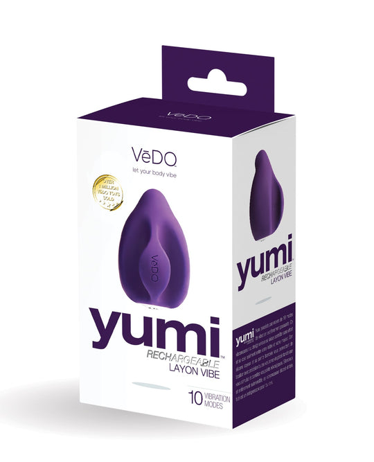 VeDO - Yumi Rechargeable Finger Vibrator (Purple)
