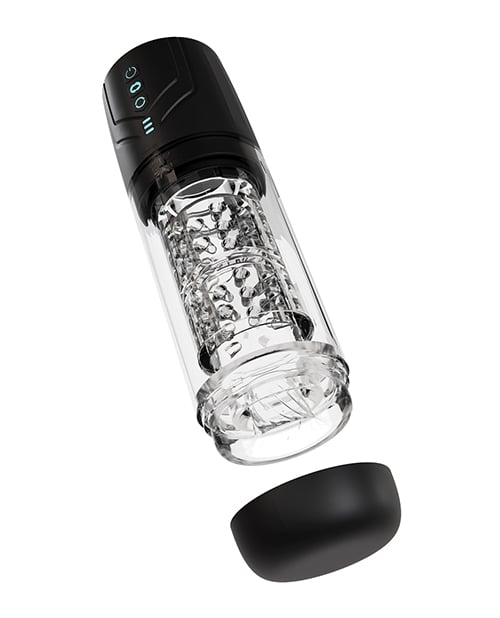 Blush Novelties - M for Men Whirlwind Pro Automatic Masturbator (Black) - Black