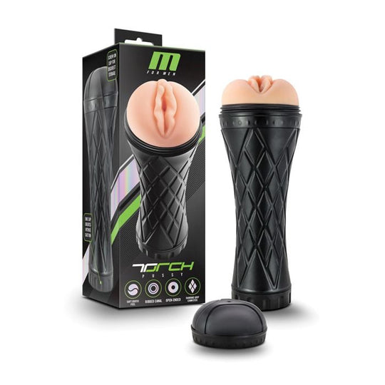 Blush Novelties - M សម្រាប់បុរស The Torch ម៉ាស្ទើប៉ាត័ររូបរាងយូនីមានភាពស្រដៀងពិត (ពណ៌ស្រាល)