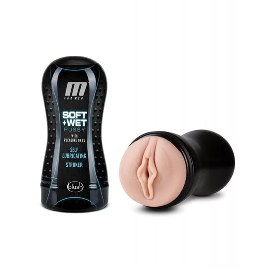 Blush Novelties - M for Men ម៉ាស្ទឺបែទ័ររន្ធយោនីទន់ និងសើម (ពណ៌ស្បែក)