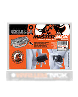 Oxballs - MasterJack Double-Penetration Masturbator (Black) - Black