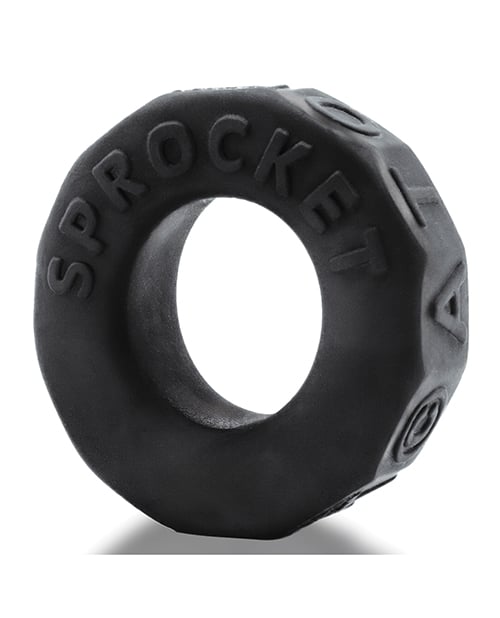 Oxballs - Sprocket ក្រវាត់ចងលិង្គសម្រួលផាសុខភាព មិនរមួល (ពណ៌ខ្មៅ)
