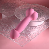 SELOPA - A Bit Nutty Rechargeable Realistic Dildo Vibrator (Pink)