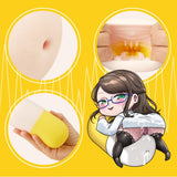 គ្រឿងលេងផ្លូវភេទ Seiraku Toys - គ្រាប់ថ្នាំខុសច្បាប់ពេលអធ្រាត្រ Onahole Stroker (ពណ៌ខ្មៅ)
