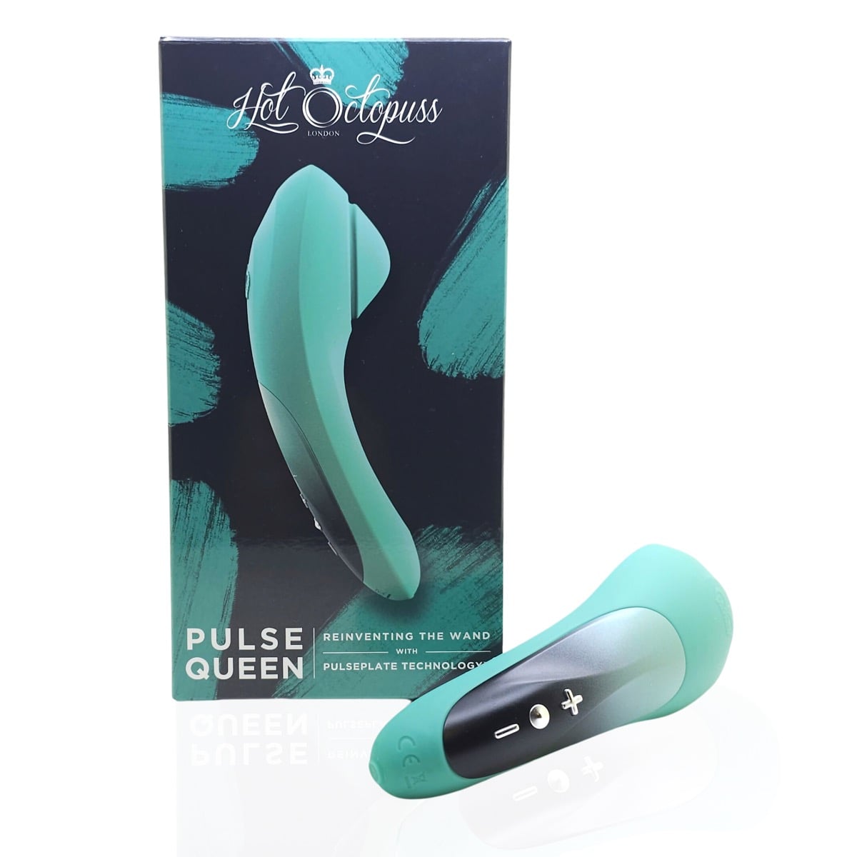 Hot Octopuss - Pulse Queen ឧបករណ៍ម៉ាស្សាទ្រនុងរំញ័រ (ពណ៌ខៀវ)